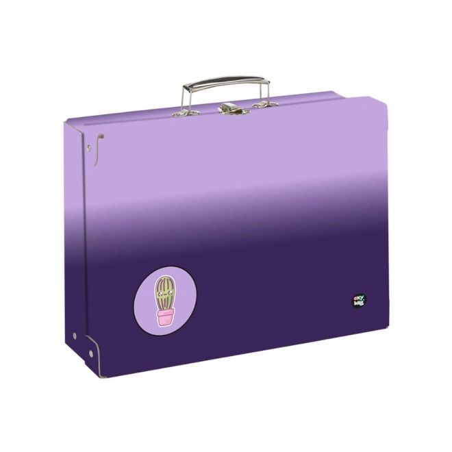 Mappe til skoleting OXY NEXT Ombre Purple, A4-format