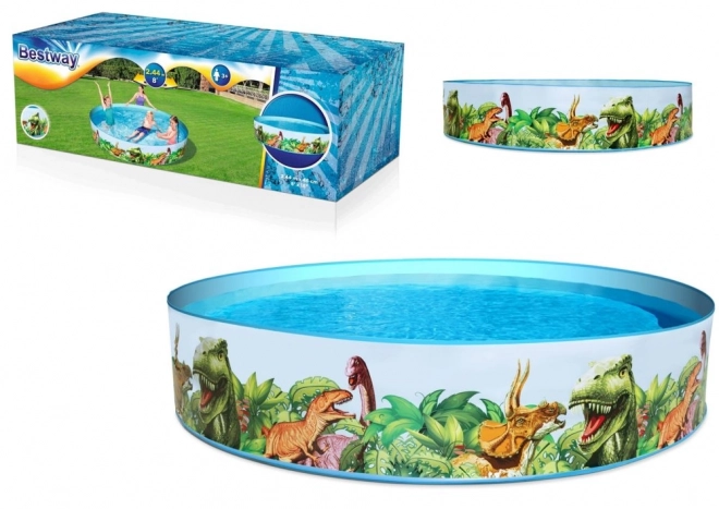 Basen Fill N Fun Dinosaurer 8FT BESTWAY