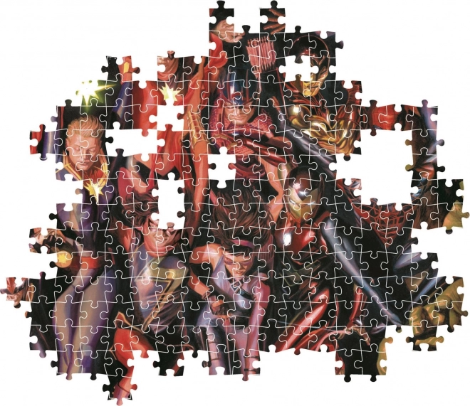 Puslespil 1000 brikker Marvel - kompakt
