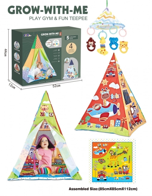 Chipolino legetelt 2i1 Journey