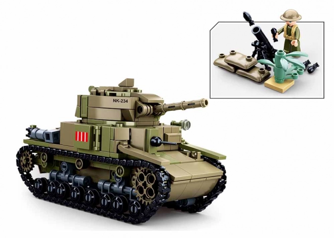 Sluban Army M38-B0711 Mellem italiensk tank 2i1