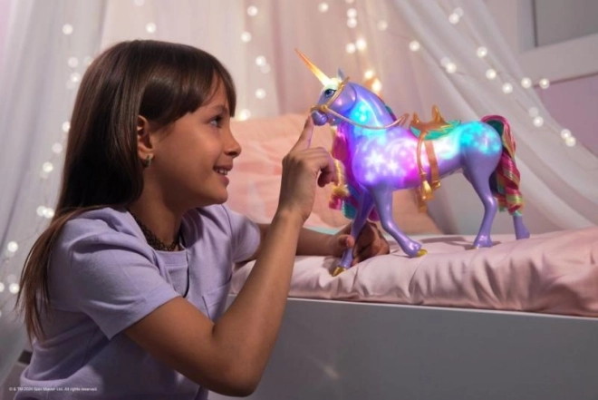 UNICORN ACADEMY LYSENDE ENHJØRNING WILDSTAR 24cm