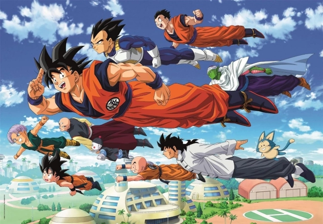 Clementoni puslespil Dragon Ball plakat 1000 brikker