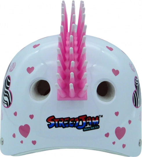Hjelm Zebra med hjerter