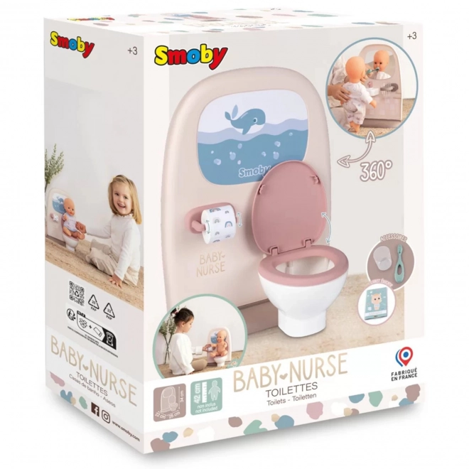Toilet til dukker Baby Nurse