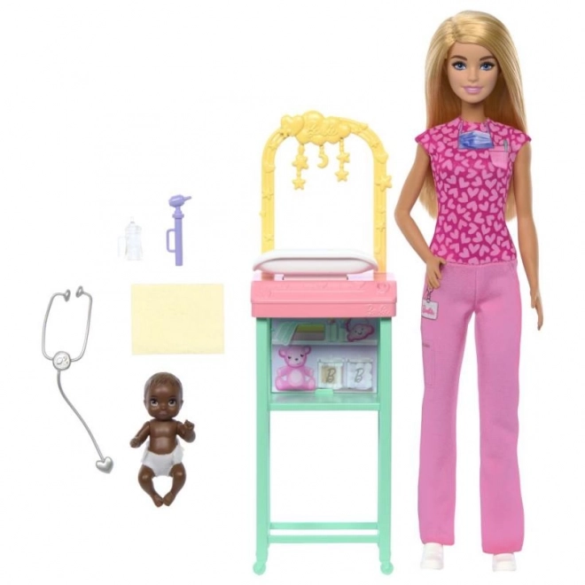 Barbie spillesæt - børnelæge