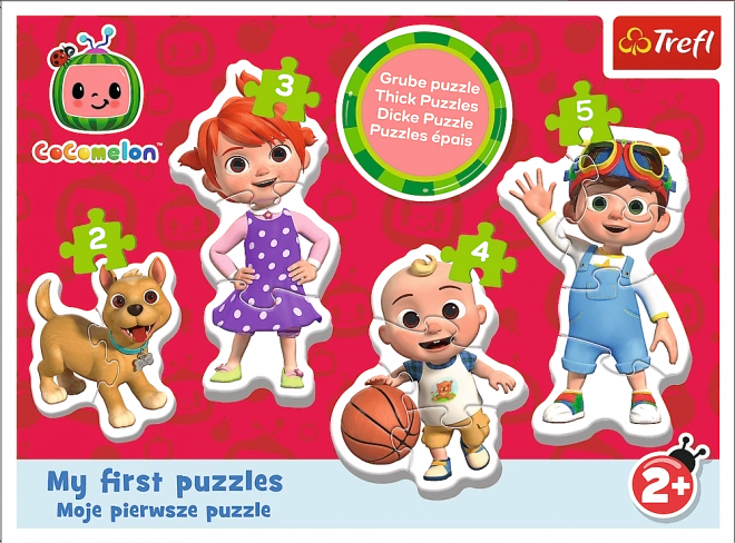 TREFL Baby puslespil Cocomelon 4-i-1 (2,3,4,5 brikker)