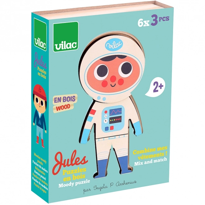 Vilac Klædudgave puslespil Jules