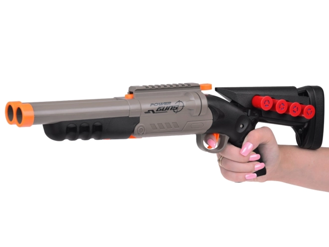 Stor dobbeltløbet skumpistol