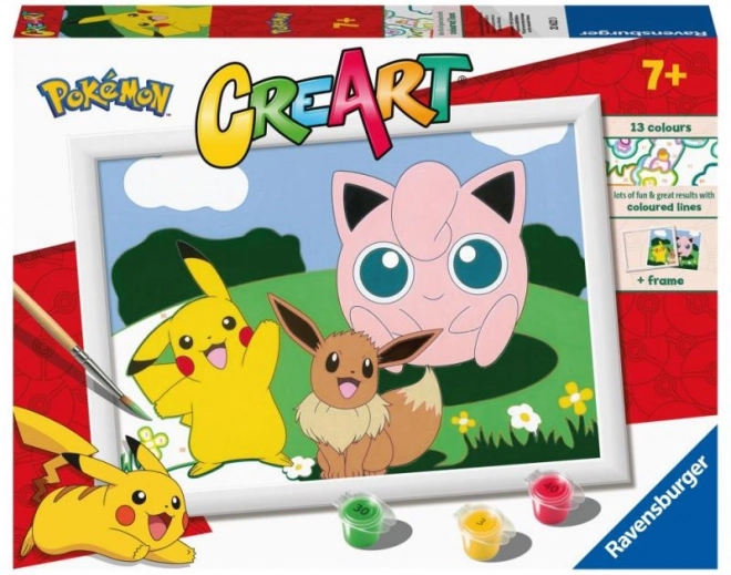 CreArt Pokémon – maling efter tal