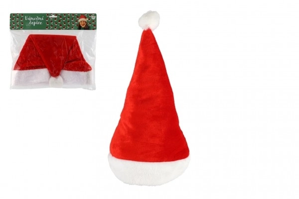 Julehue for voksne stof diameter 29 cm på kort til karneval