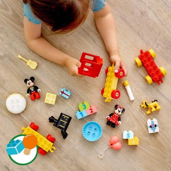 LEGO 10941 DUPLO Mickeys og Minnies fødselsdagstog