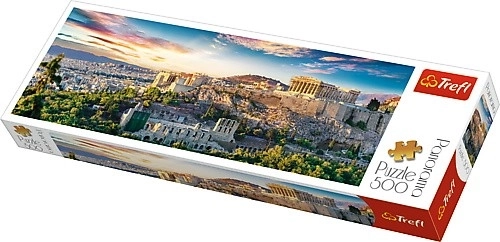 Panoramapuslespil 500 brikker – Akropolis, Athen