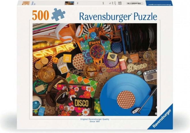 Ravensburger puslespil Vinyltavler 500 brikker