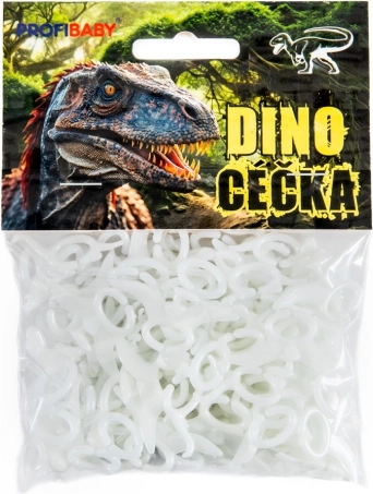 glødende c’čka i mørke dino – retro sæt 150 stk