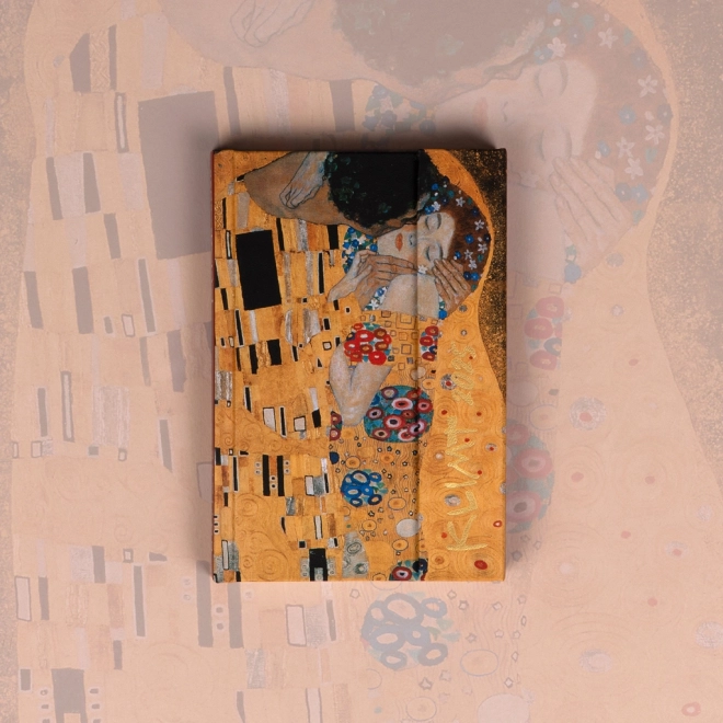 NOTIQUE Ugentlig magnetisk dagbog Gustav Klimt 2025, 11 x 16 cm