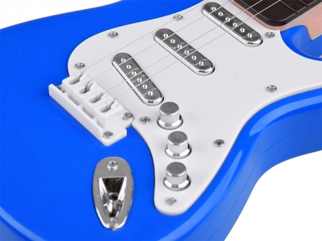 Elektrisk guitar til børn - rocklyd – Blå