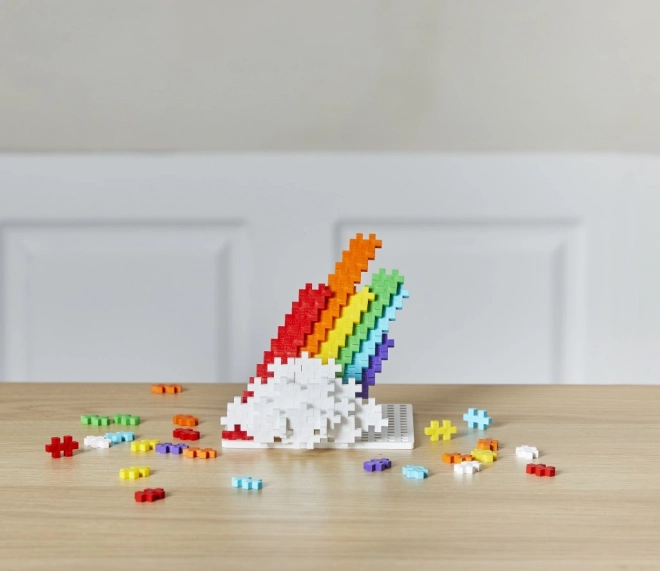 Plus-Plus Rainbow sæt 100 stykker Tube