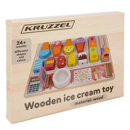 Træ Isbutik Kruzzel 22494