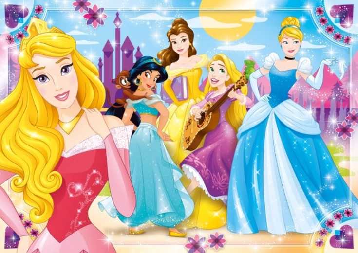 Puzzle Maxi 104 brikker – Prinsesser