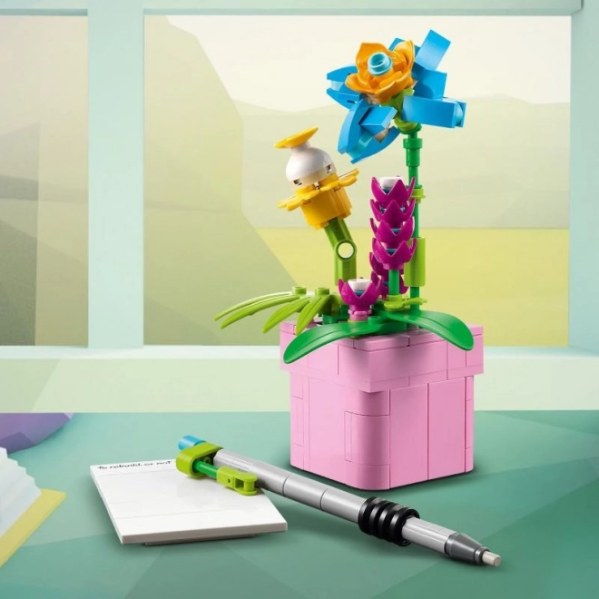 Byggesæt til børn - Skrivemaskine med blomster LEGO Creator 3-i-1