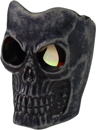 Halloween blinkende mini-lampe i form af en kranie