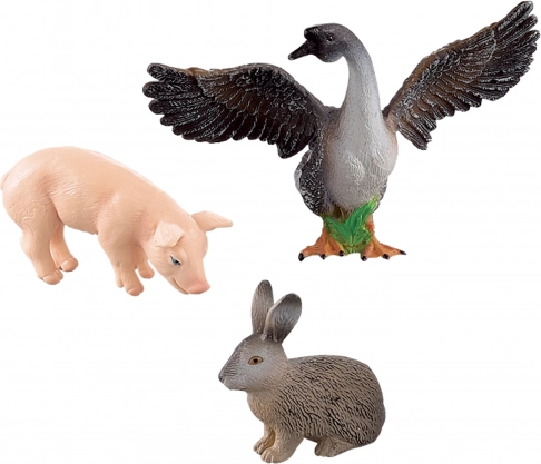 Realistiske dyrefigurer