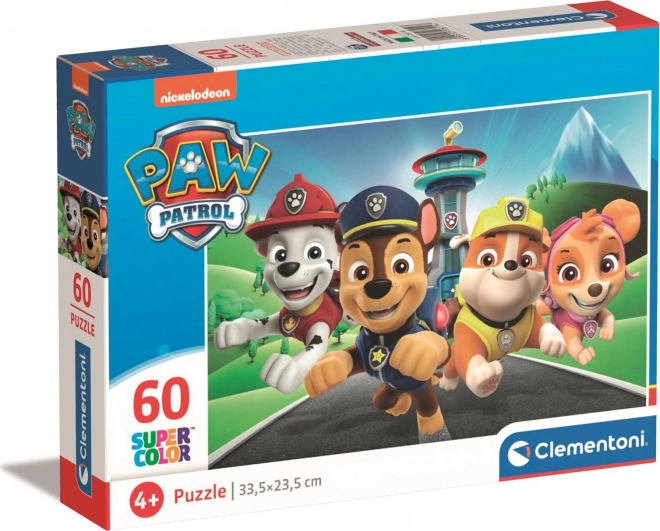 CLEMENTONI Puslespil Paw Patrol 60 brikker