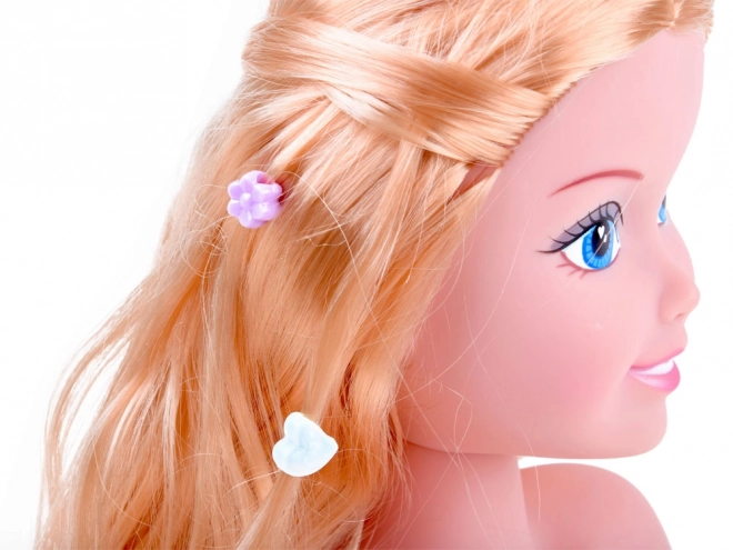 Blond hårdukke frisør ZA3940 – A