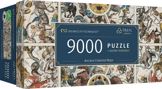 Puslespil 9000 stk Ancient Celestial Maps