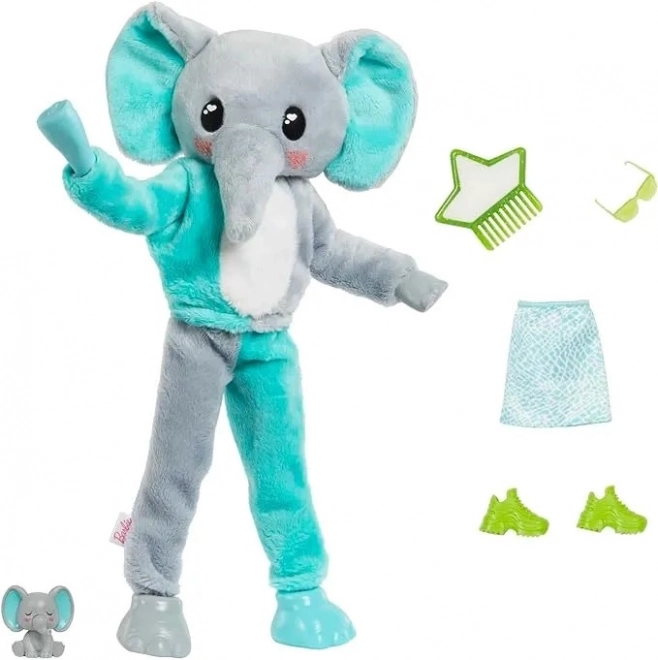 Barbie Cutie afsløre Barbie jungle - elefant HKP98 TV 1.1.- 30.6.