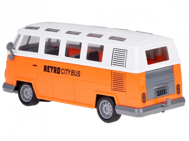 Retro fjernstyret bus