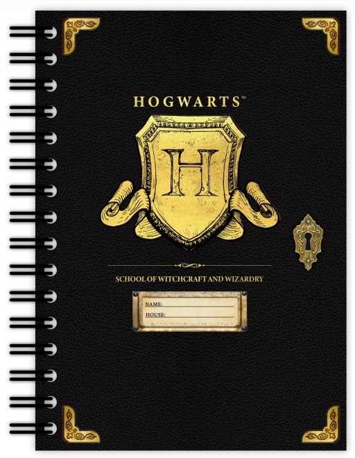 Noteshæfte HARRY POTTER Hogwarts A5