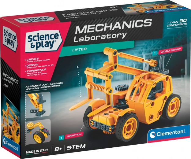 Clementoni Science & Play Mekanisk laboratorium – gaffeltruck