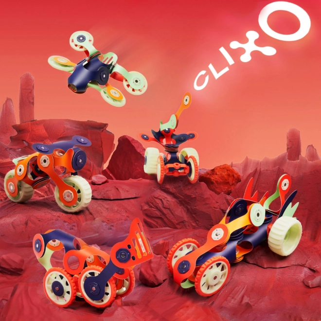 Magnetiske klodser Clixo Mars-ekspedition, 30 stykker