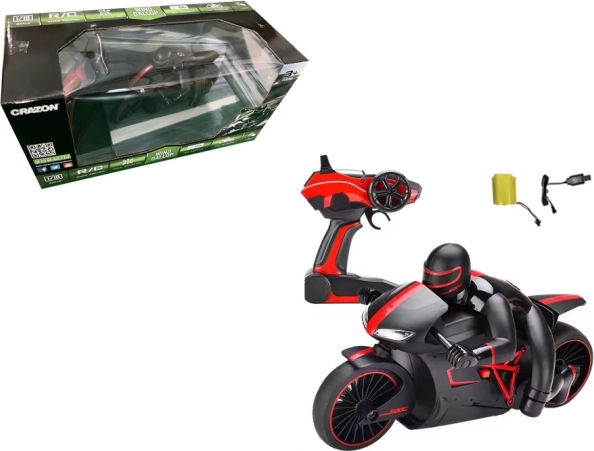 RC racermotorcykel 20 km/t 2,4 GHz – rød