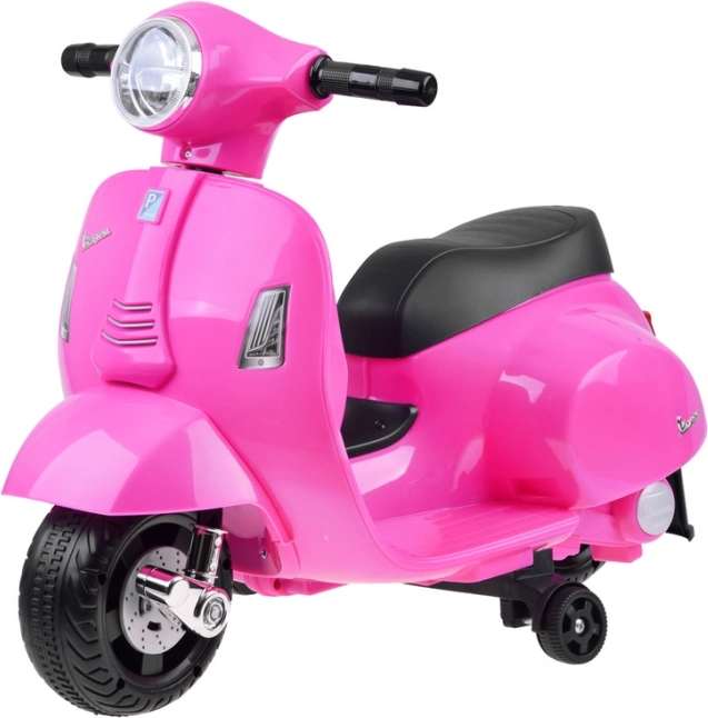 Elektrisk børnescooter Vespa – pink