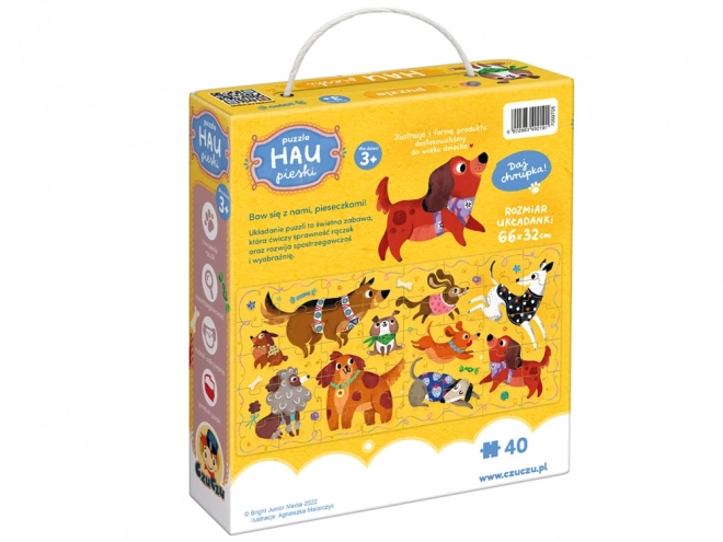 CzuCzu Puzzle Hau Piesci, 40 stk