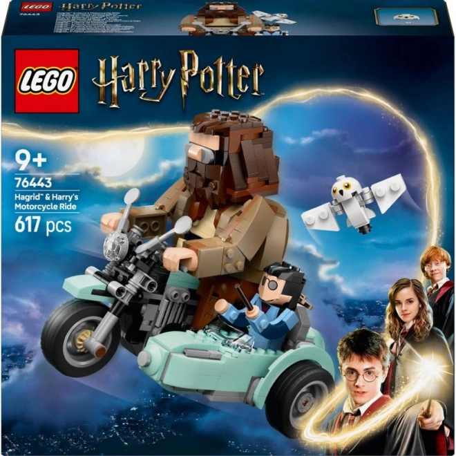 Motorcykelkørsel med Hagrid og Harry