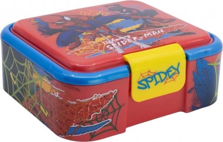 Madkasse SPIDER-MAN, 3 rum