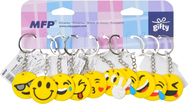 Nøglering Smiley'er