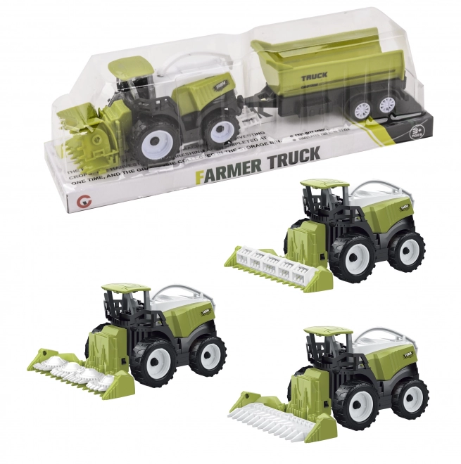 Mejetærsker med trailer 24 cm