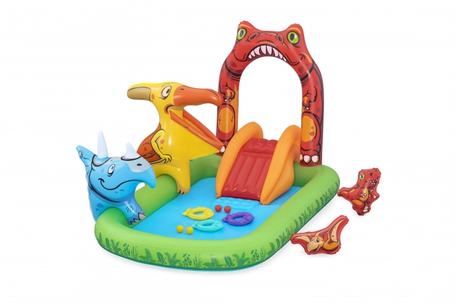 Dinosaurverden Legeplads 241x140x137cm BESTWAY