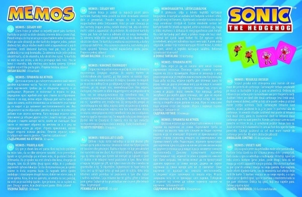 Pexeso Pindsvin Sonic
