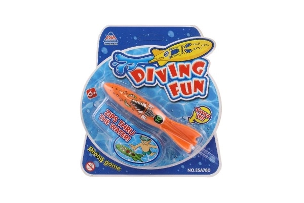 Torpedo til dykning plast 13 cm