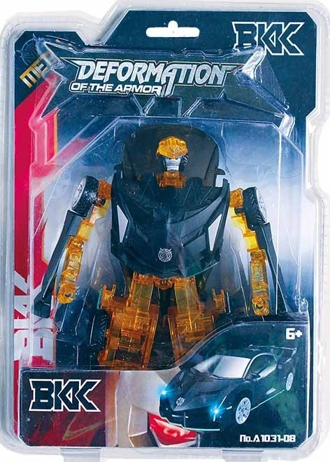 Transformerende robotbil
