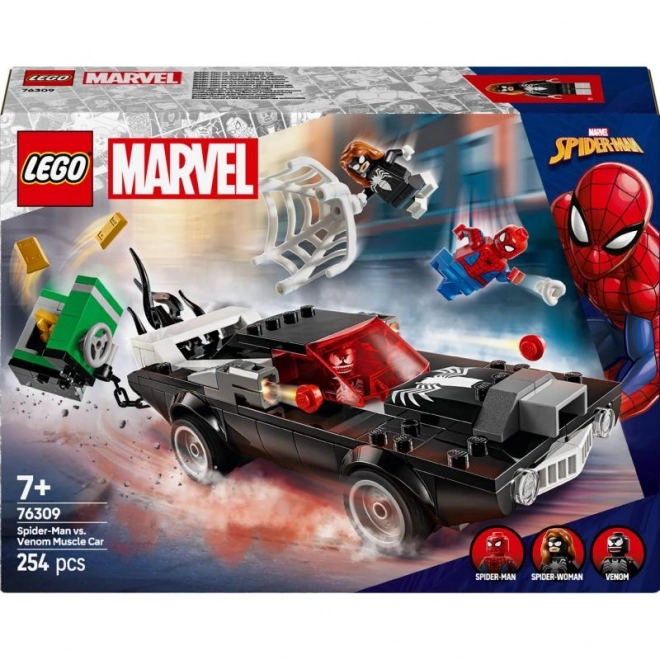 Byggesæt Spider-Man vs Muscle Car Venoma