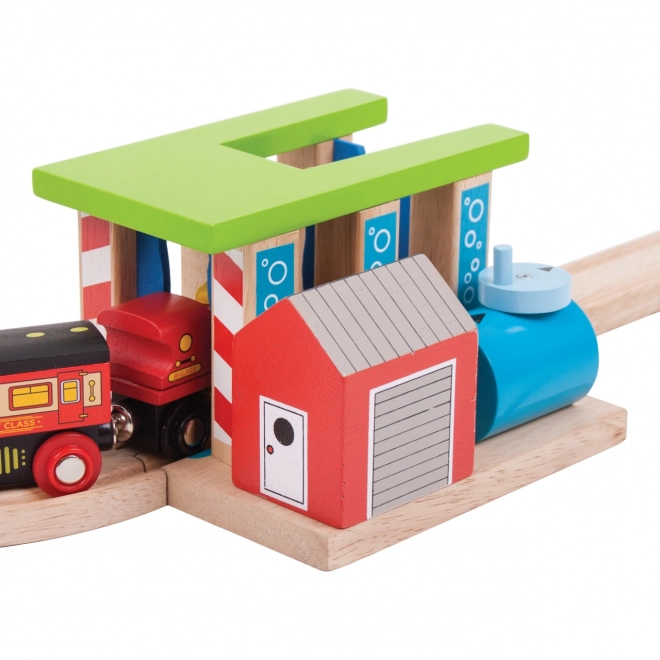 Rengøringsstation til tog
