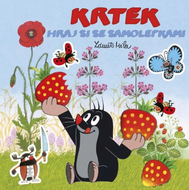 Billedalbum Muldvarpen 3 Leg med klistermærker