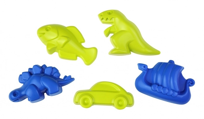 Sandforme med dinosaur 5 dele